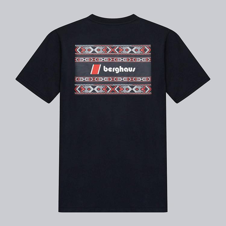 Dámska Tričko Berghaus Aztec Block Čierne Slovensko 2153FDJTQ